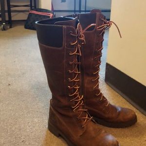 Timberlands high boots